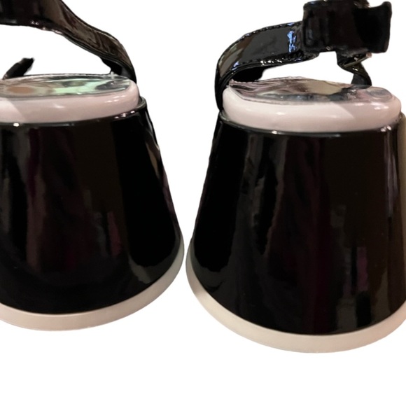 Jeffrey Campbell black & white Wedge shoes - Picture 4 of 4